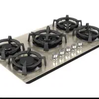 اجاق گاز صفحه شیشه استیل چدن six  مدلbw34|اجاق گاز و لوازم برقی پخت‌وپز|رشت, رشتیان|دیوار