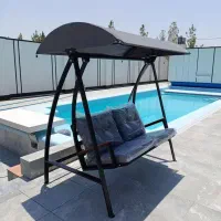 تاب ۲ نفره سایبان وارداتی چتر پایه کنار مدرن