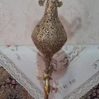 گلدان برنجی فرشته سنگین