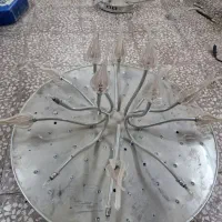 سه عدد لوستر سه حالته ریموتی|لوستر و چراغ آویز|قم, زنبیل آباد|دیوار