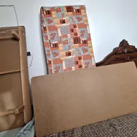 تخت خواب دو نفره طبی در حد نو|تخت و سرویس خواب|قروه, |دیوار