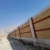 اجرای نمای سنگ و آجر