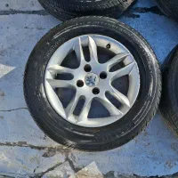 رینگ پنج پر دوبل با لاستیک 205|قطعات یدکی و لوازم جانبی|قزوین, |دیوار