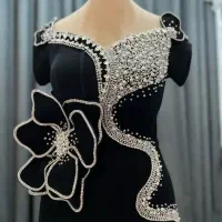 لباس کاردست،جواهر دوزی