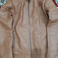 کاپشن چرم سالم در حد نو|لباس|فردوس (خراسان), |دیوار