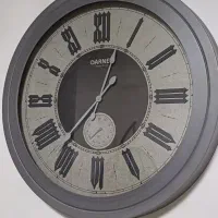 ساعتدیواریرنگطوسیتیرهقطر۷۰|ساعت دیواری و تزئینی|قدس, شهرقدس|دیوار