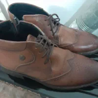 نیم بوت مردانه چرم|کیف، کفش، کمربند|قم, لبچال|دیوار