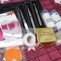 ابزار کار اکستنشن مژه و لیف مژه و ابرو|آرایشی، بهداشتی، درمانی|دوگنبدان, |دیوار