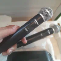 میکروفن بی سیم ۲ کانال شور shure GLXD4 بیسیم