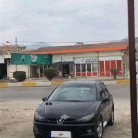 فرانسه 206|خودرو سواری و وانت|مینودشت, |دیوار