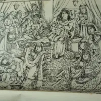 شاهنامه|کلکسیون اشیاء عتیقه|دورود, |دیوار