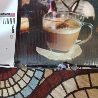 کوپ با بشقابشون برای چایی شیر|ظروف سرو و پذیرایی|آبادان, |دیوار