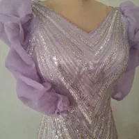 لباس مجلسی ۳۶ ۳۸یاسی رنگ