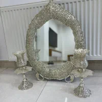 آینه شمعدان ملیله کاری اصفهان