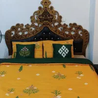 تخت دونفره ام دی اف|تخت و سرویس خواب|چابهار, |دیوار