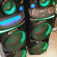 اسپیکر ۲قلو غول آیوا aiwa2100 سوگلی چکی ۶ ماه|سیستم صوتی خانگی|زنجان, |دیوار