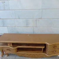 میز تلویزیون طلایی