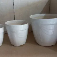 گلدانسرامیکیدرجهیک|گل و گیاه طبیعی|لالجین, |دیوار