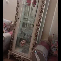 بوفه چوبی سفید