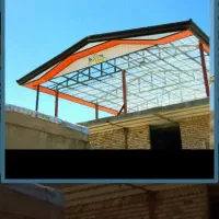 طراحی و اجرای انواع سقف های شیروانی و سوله