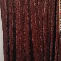 شال پرده مخمل