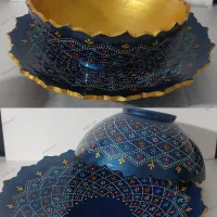 ظروف پذیرایی نقطه کوبی|صنایع دستی و سایر لوازم تزئینی|گالیکش, |دیوار