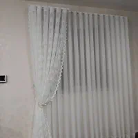 پرده نو تازه دوروزه دوخت شده