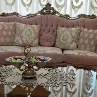 مبلمان استیل ۷ نفره و میزنهارخوری ۸نفره|مبلمان خانگی و میز عسلی|تهران, مرزداران|دیوار