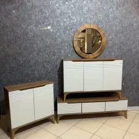 آیینه کنسول میز تی وی جاکفشی  کد ۵۰۵۰