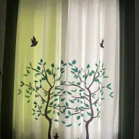 پرده اتاق و حال