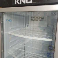 یخچال ویترینی ایستاده و ترازو پرینتردار