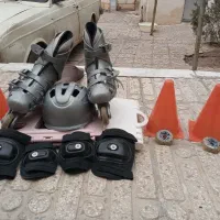 اسکیت نو وباپک ایمنی و با دو  چرخه وباذسه مانه