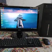 کامپیوتر پرقدرت i5 رم 8 هارد 500 مانیتور 20 LG
