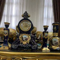 ظروف سرمه ای طلاکوب|ظروف سرو و پذیرایی|اهواز, امانیه|دیوار