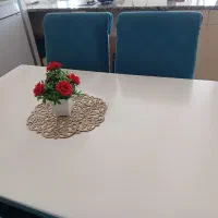 میز صندلی ناهار خوری اصلا استفاده نشده|میز و صندلی غذاخوری|اقلید, |دیوار