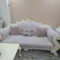 مبل ۹ نفره و ناهارخوری ۳ نفره فروش بخاطر اسباب کشی|مبلمان خانگی و میز عسلی|تهران, مجیدیه|دیوار