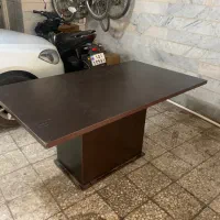 میز کنفرانس چوبی در حد نو