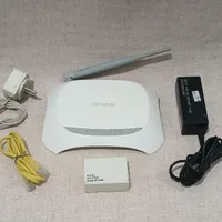 مودم WiFi چهار پورت اصلی تکمیل با همه وسایل|مودم و تجهیزات شبکه|همدان, |دیوار