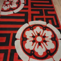 دو عدد فرش ماشینی ۹ متری