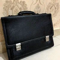 کیف چرم مشکی  سامسونت  نو نو نو