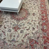 فرش دستبافت ۹متری کاشمر طرح اولیا تبریز گل ابریشم