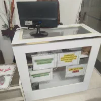 میز مدیریت و ویترین و کامپیوتر|فروشگاه و مغازه|فولادشهر, مسکن مهر فولادشهر|دیوار