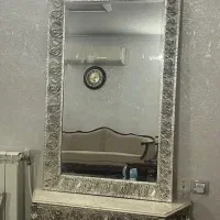 آیینه و شمعدان نقره ای