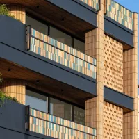 آجر شاموتی رندوم ، تک رنگ