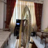 بشقاب طلایی کریستال عتیقه قدمت بالای 100سال|کلکسیون اشیاء عتیقه|تهران, جنتآباد جنوبی|دیوار