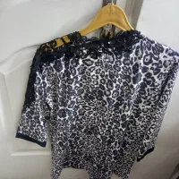 بلوز پلنگی سورمه ای|لباس|تهران, مینای شمالی (مخبر)|دیوار