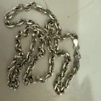 فروش گردنبد و دستبند مردانه نقره ۹۲۵