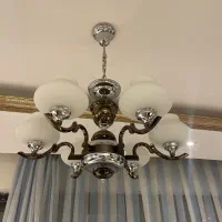 دو عدد لوستر ۶ شاخه