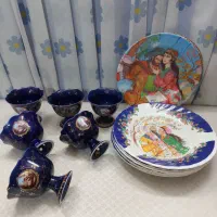 ظروف قدیمی  و مجسمه