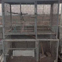 دو عدد قفس پرنده و... اهنی سالم و تمیز.|لوازم جانبی حیوانات|تهران, زرکش|دیوار